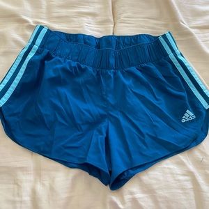 Adidas Striped Side Running Shorts